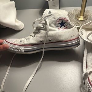White High Top Converse